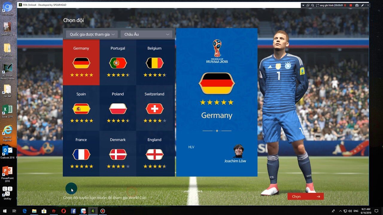 [ Tutorial ] Hướng dẫn đổi đội bóng trong chế độ WC ở FiFa Online 4