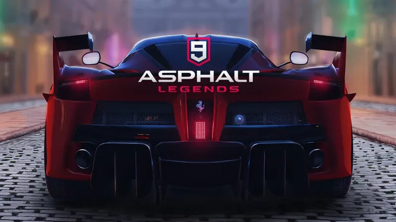 Màn hình chào mừng Asphalt 9: Legends